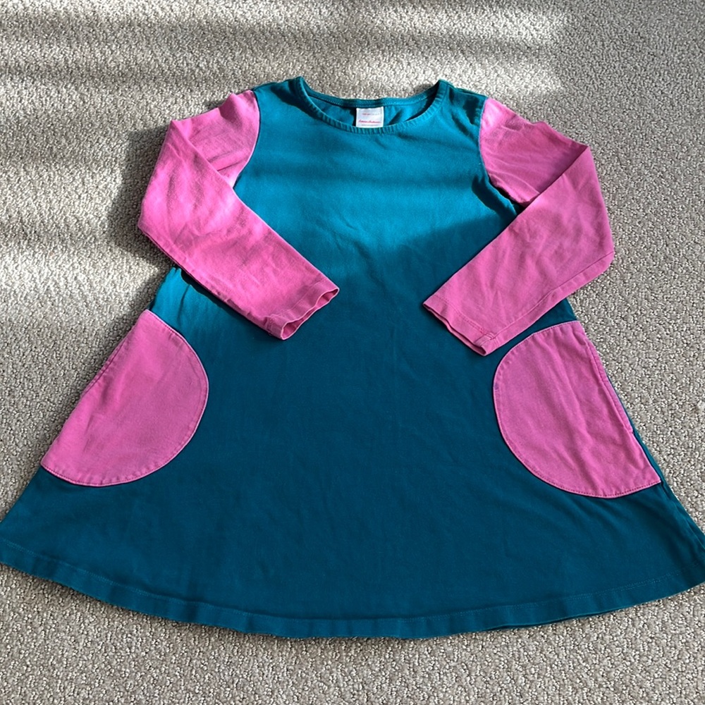 Hanna Andersson color block dress